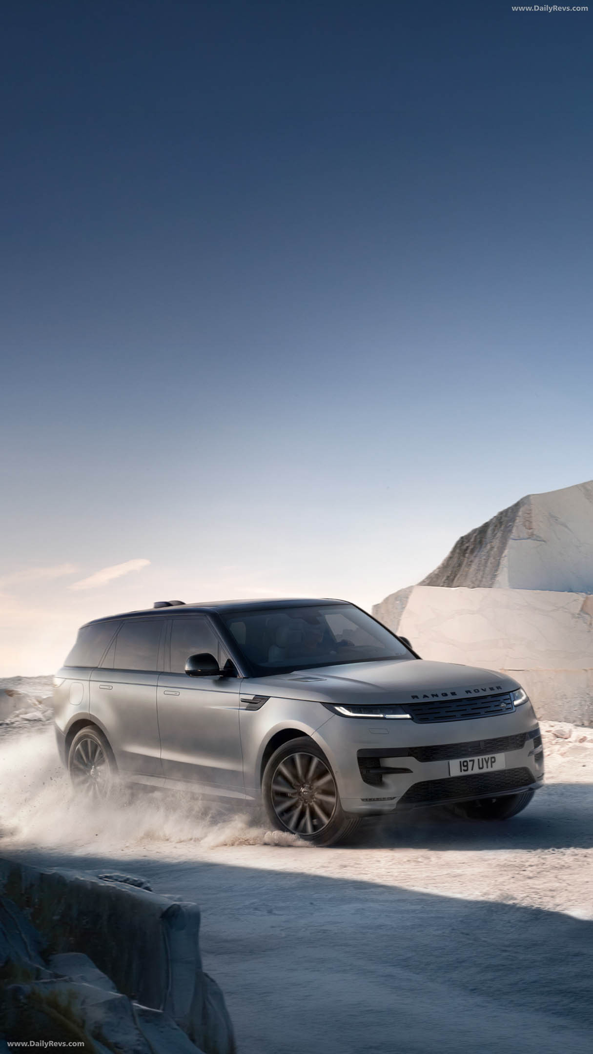 2027 Land Rover Range Rover Sport Electric Front View
